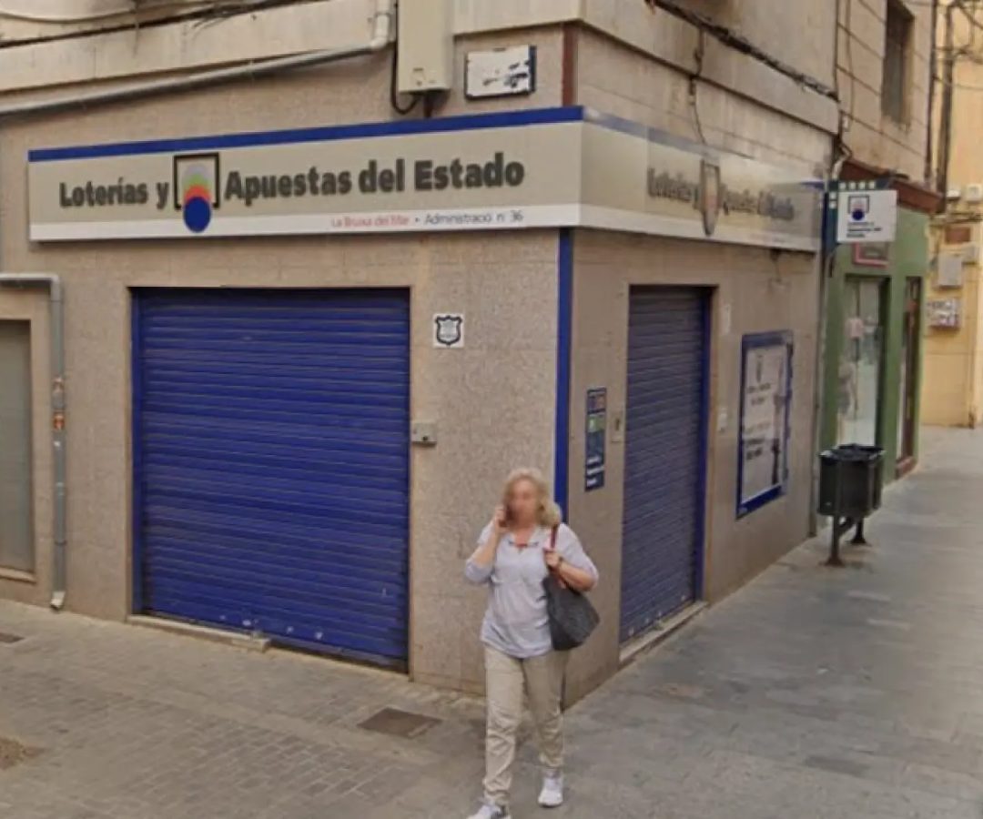 Administración de Loterías de Badalona, en una imagen de archivo.GOOGLE STREET VIEW