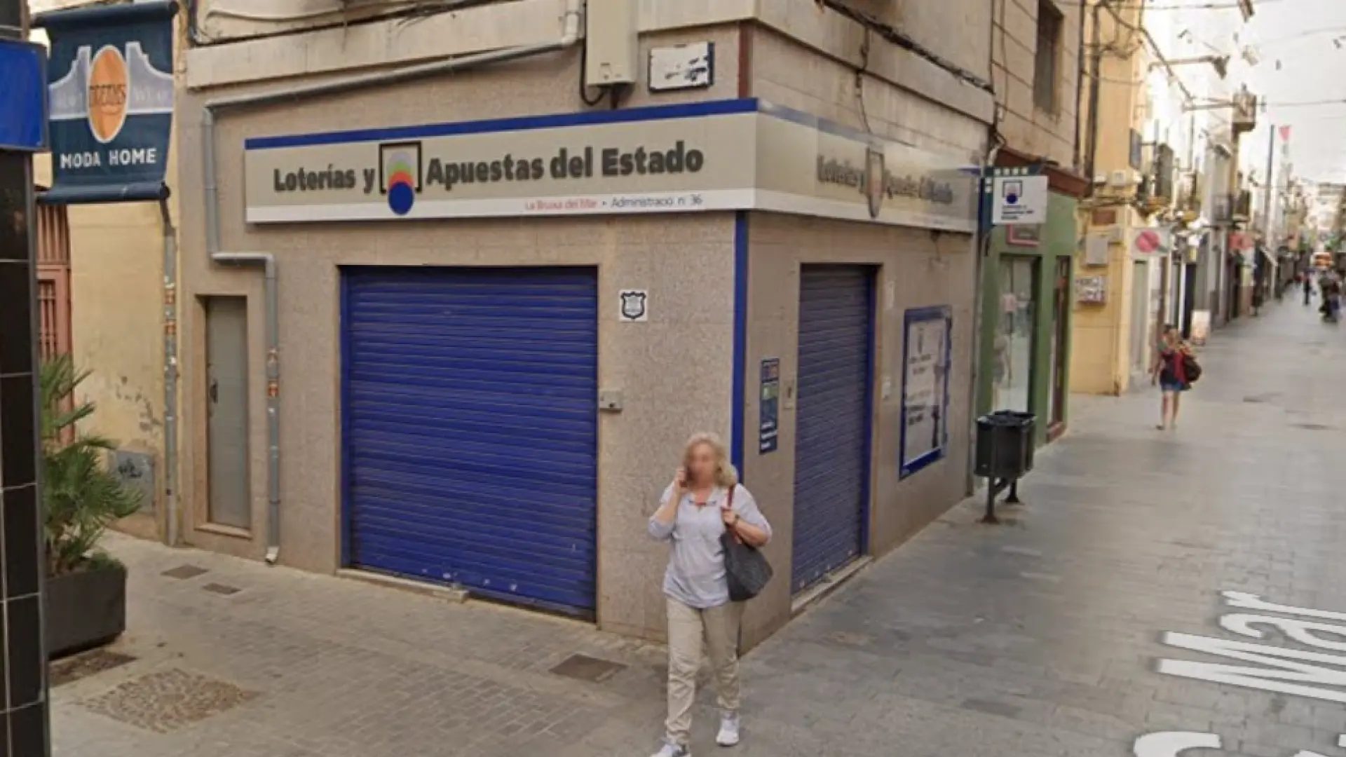 Administración de Loterías de Badalona, en una imagen de archivo.GOOGLE STREET VIEW