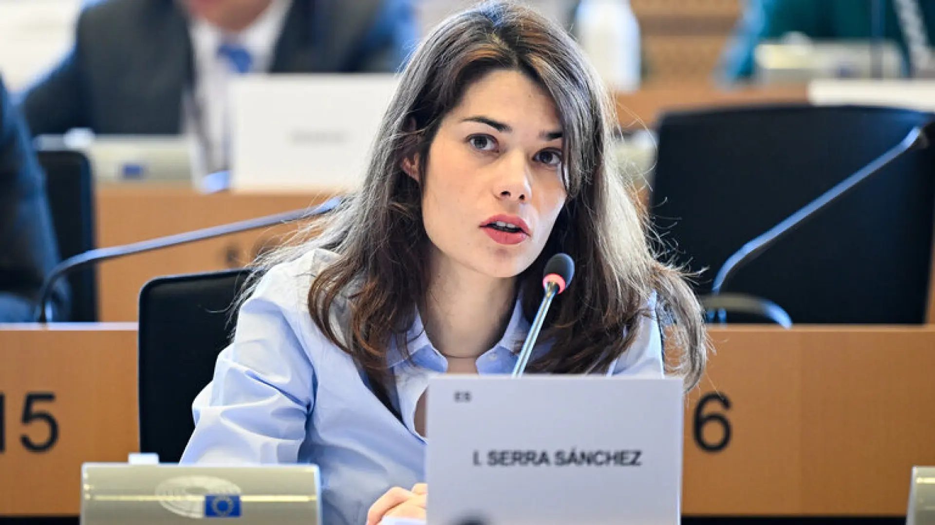 Isa Serra, en Bruselas.Laurie DIEFFEMBACQ