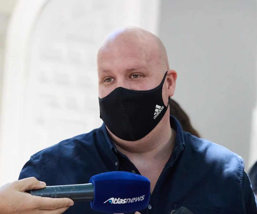 El empresario Álvaro Romillo, alias 'CryptoSpain', en el Tribunal Supremo, a 11 de julio de 2025.Europa Press