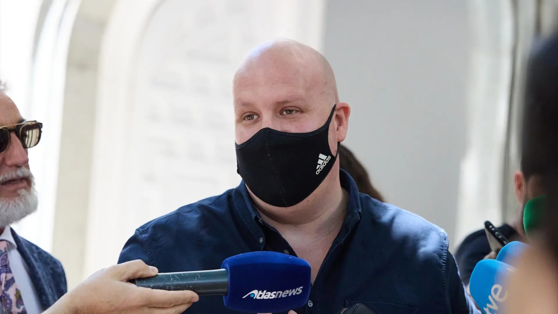 El empresario Álvaro Romillo, alias 'CryptoSpain', en el Tribunal Supremo, a 11 de julio de 2025.Europa Press