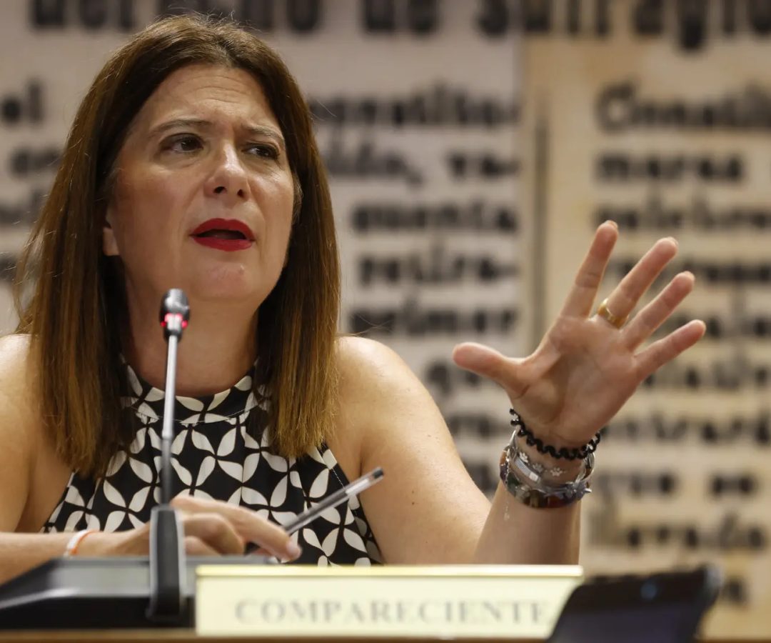 La exmilitante del PSOE, Leire Díez.J.J. Guillén
