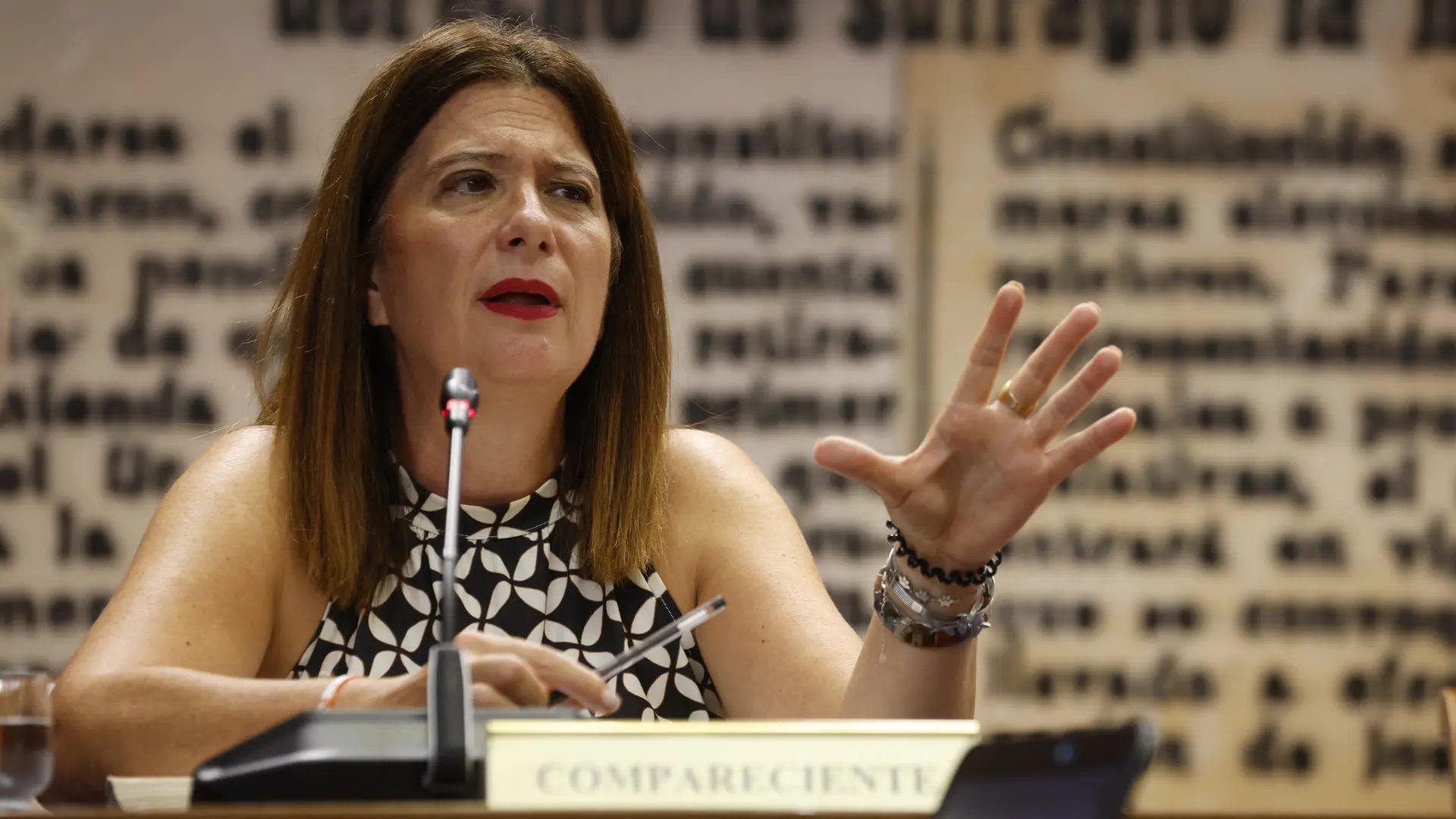 La exmilitante del PSOE, Leire Díez.J.J. Guillén