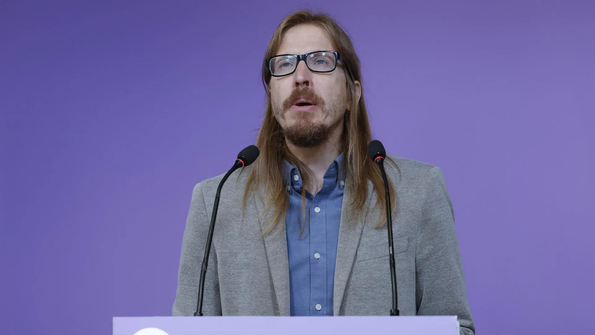El secretario de Organización y portavoz de Podemos, Pablo Fernández.EFE
