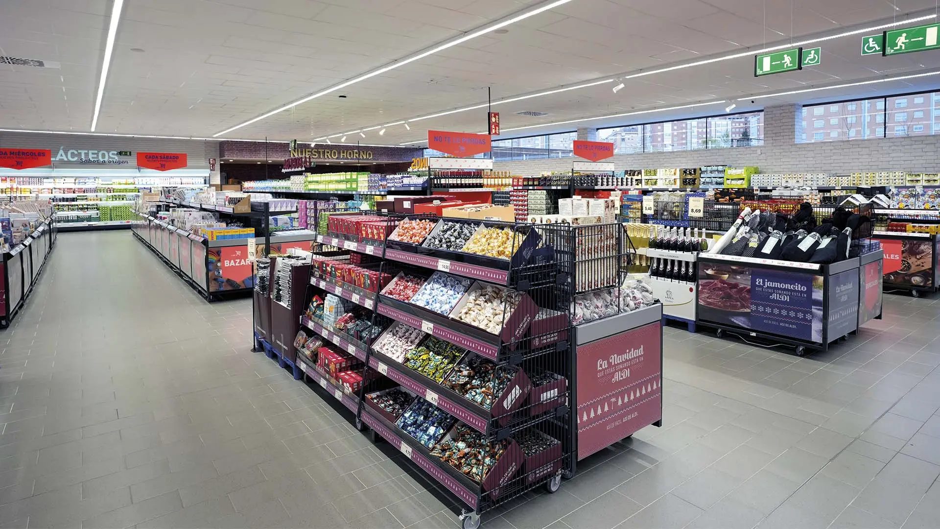 Imagen de un supermercado.ARCHIVO