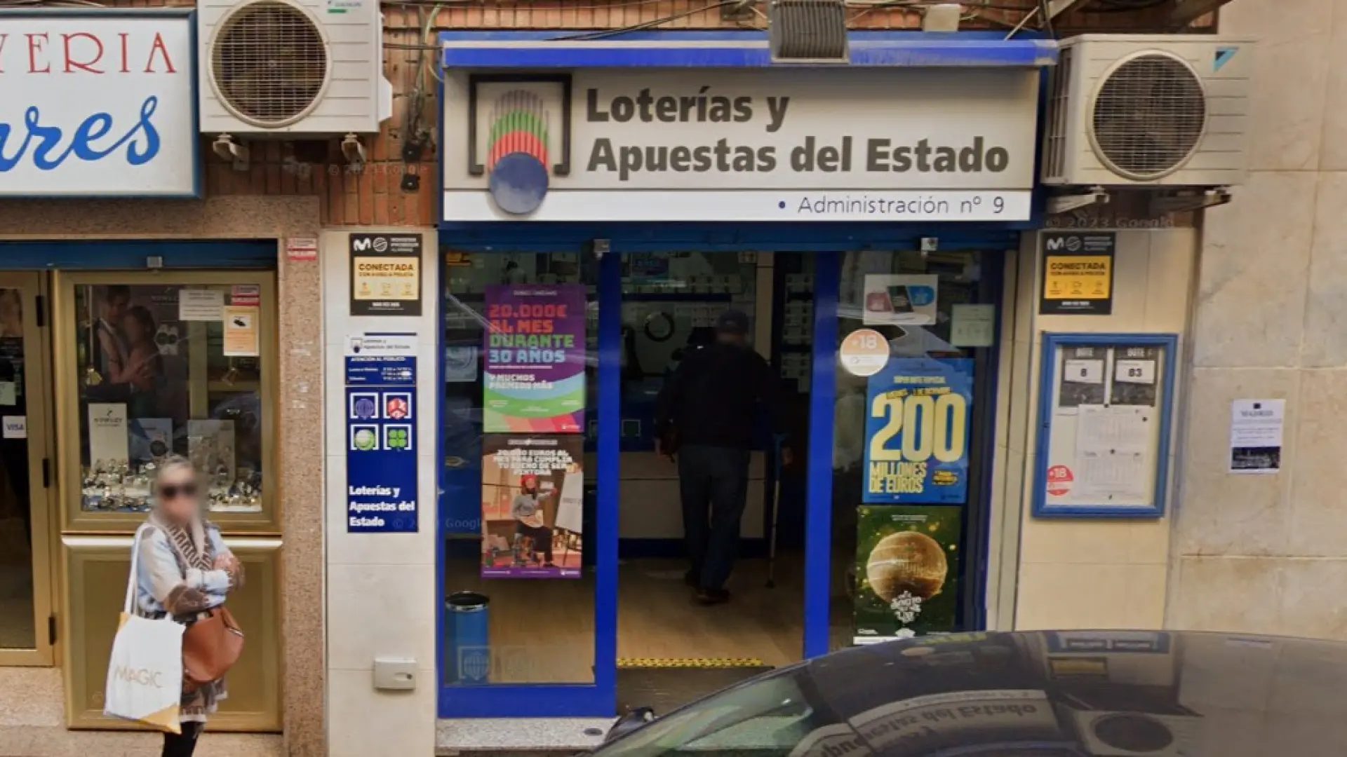 Administración de Loterías de Alicante.GOOGLE STREET VIEW