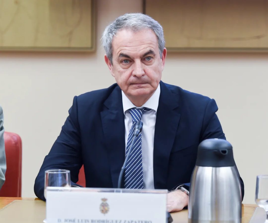 El expresidente del Gobierno José Luis Rodríguez Zapatero, durante un acto en el Congreso a principios de diciembre.Europa Press