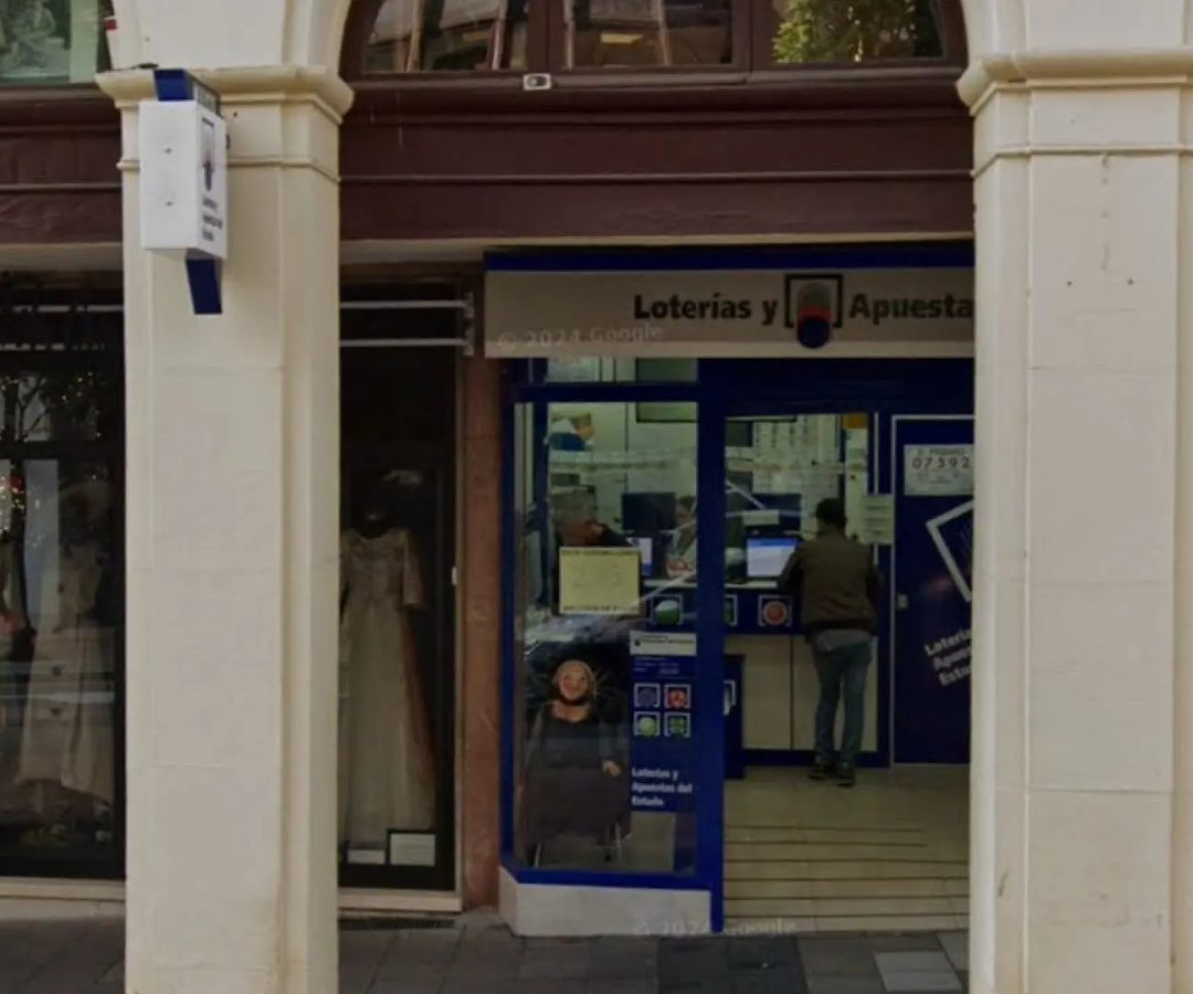 Administración de loterías, en una imagen de archivo.GOOGLE STREET VIEW