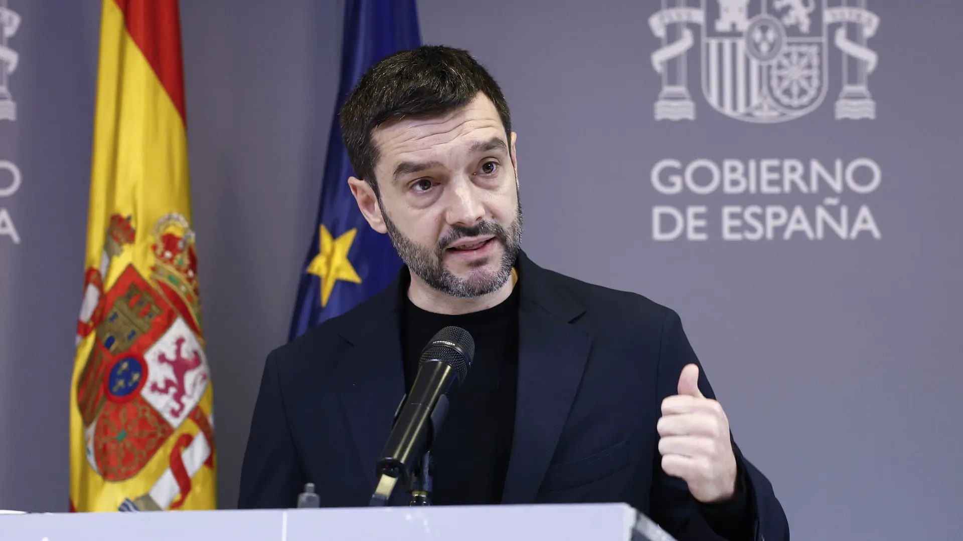 El ministro de Derechos Sociales, Consumo y Agenda 2030, Pablo BustinduyRodrigo Jiménez