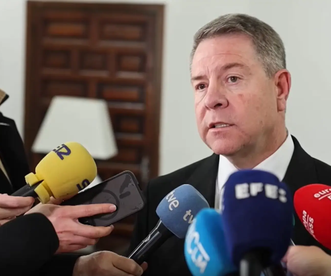 El presidente de Castilla-La Mancha, Emiliano García-Page.