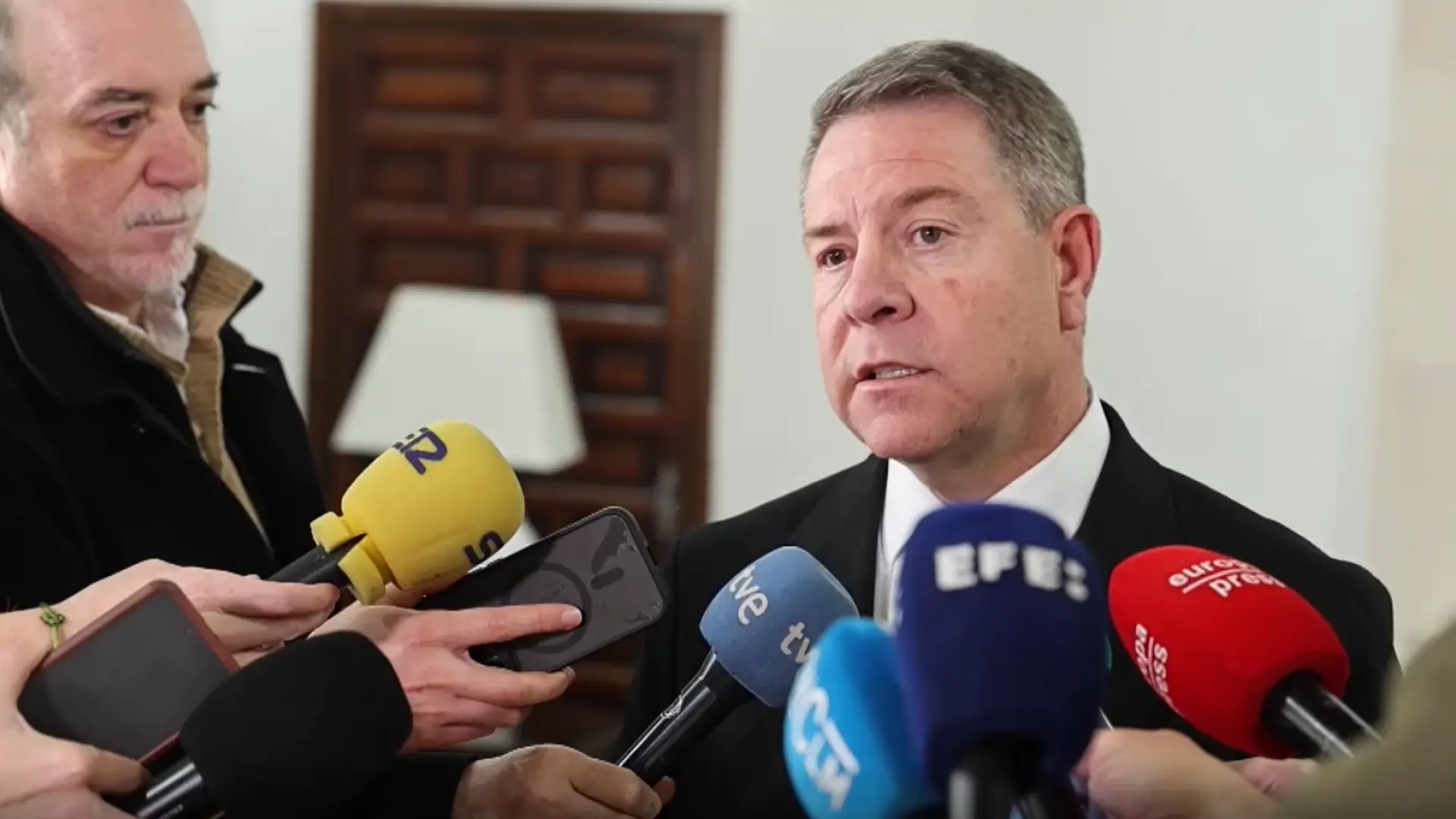 El presidente de Castilla-La Mancha, Emiliano García-Page.