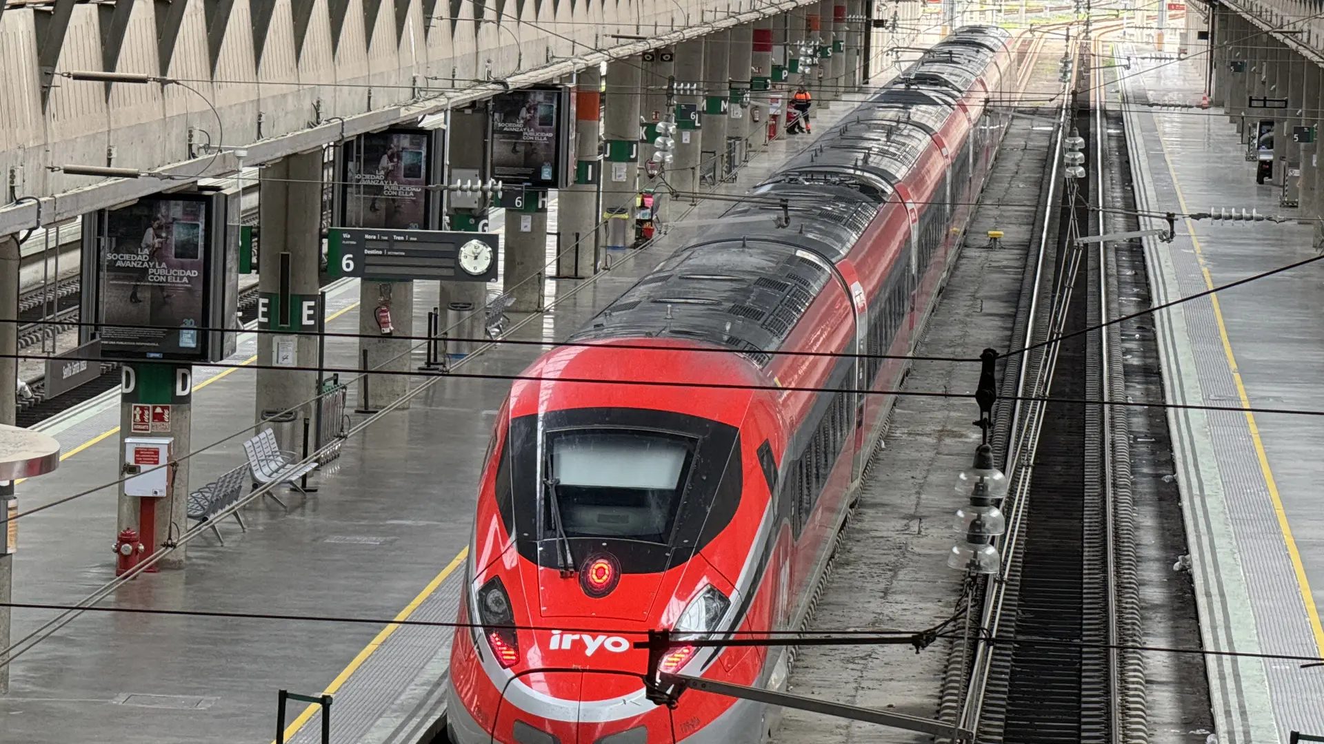Un tren de alta velocidad de Iryo.Jose Manuel Vidal