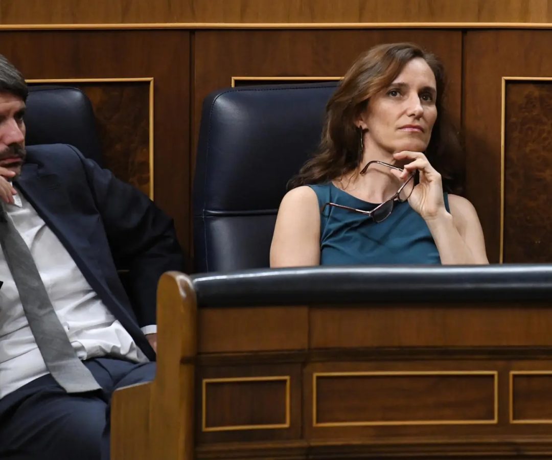 El ministro de Cultura, Ernest Urtasun, y la ministra de Sanidad, Mónica García.EP