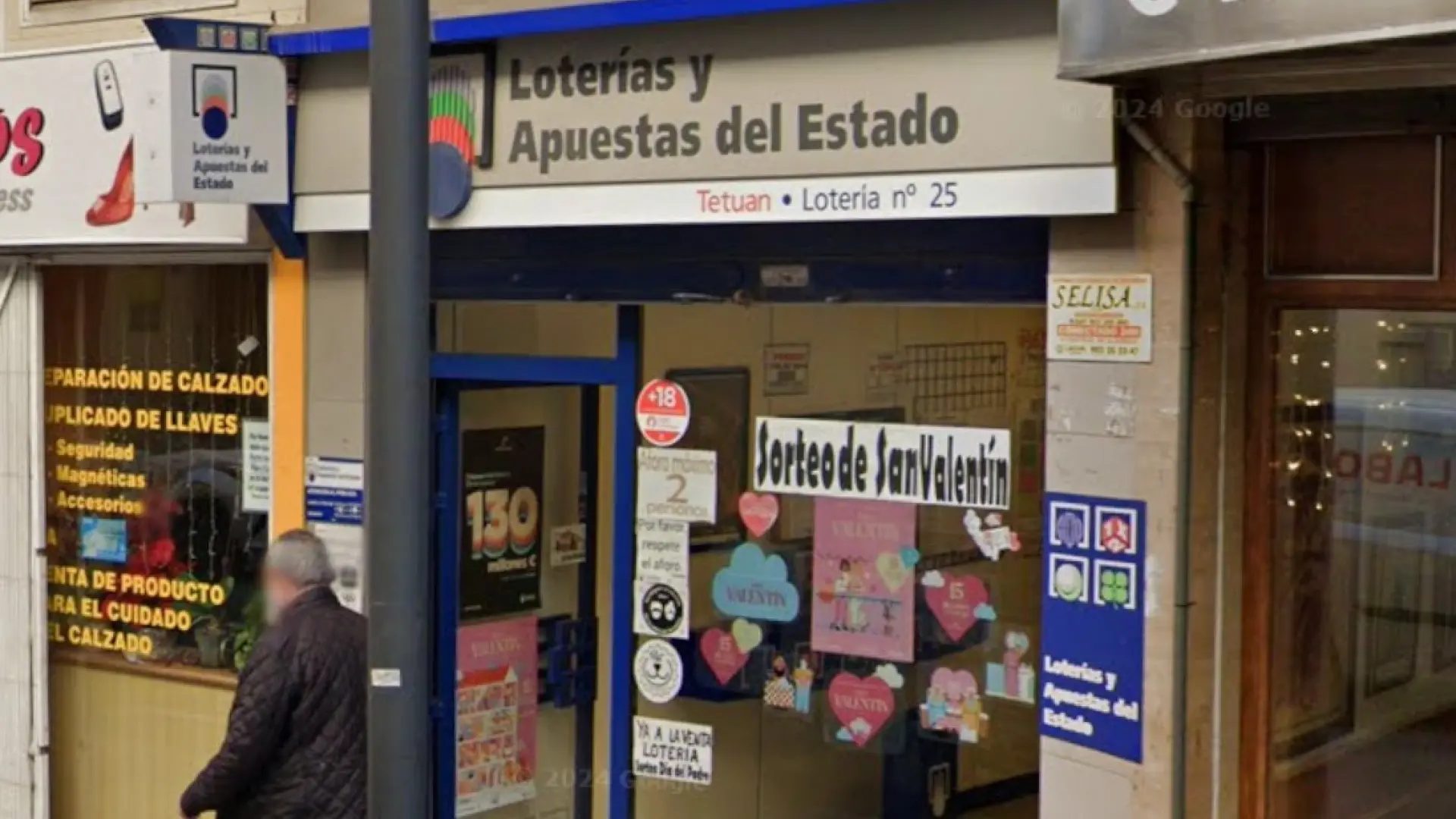 Administración de Loterías de Alicante.GOOGLE STREET VIEW