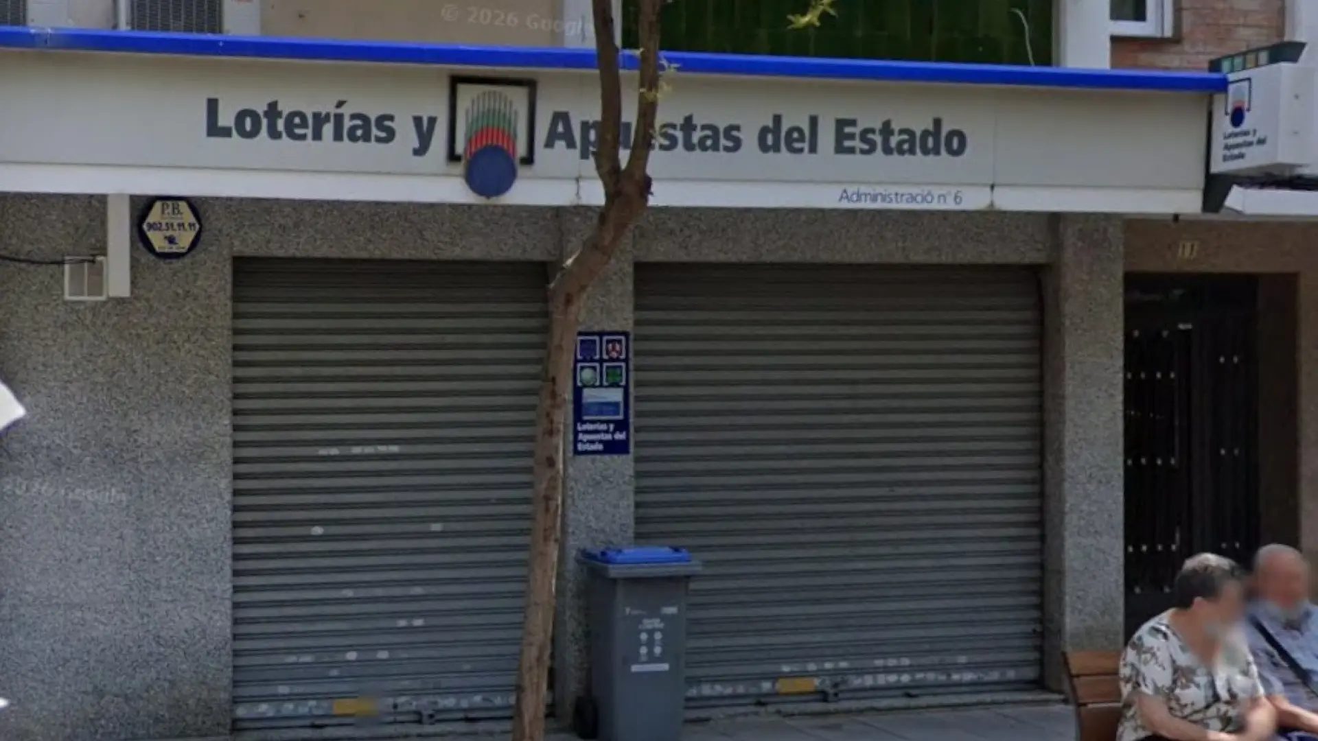 Administración de Loterías, en una imagen de archivo.GOOGLE STREET VIEW