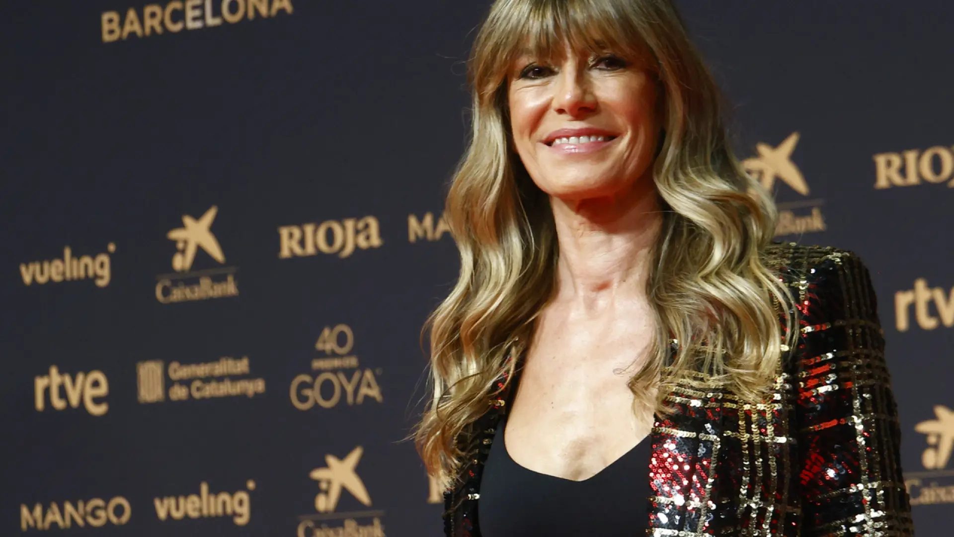 La mujer del presidente del Gobierno, Begoña Gómez, en la ceremonia de los GoyaQuique Garcia