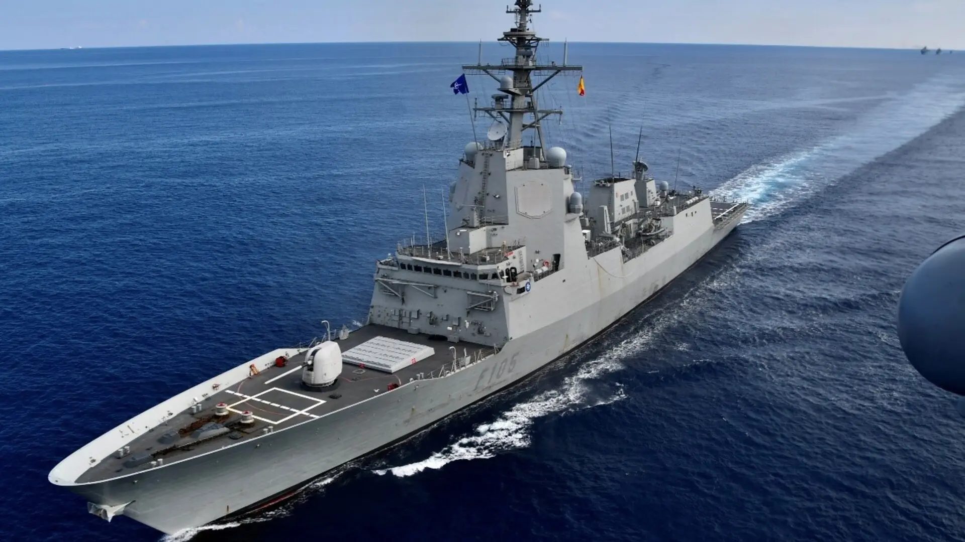 España envió una fragata a Chipre tras el ataque de Irán