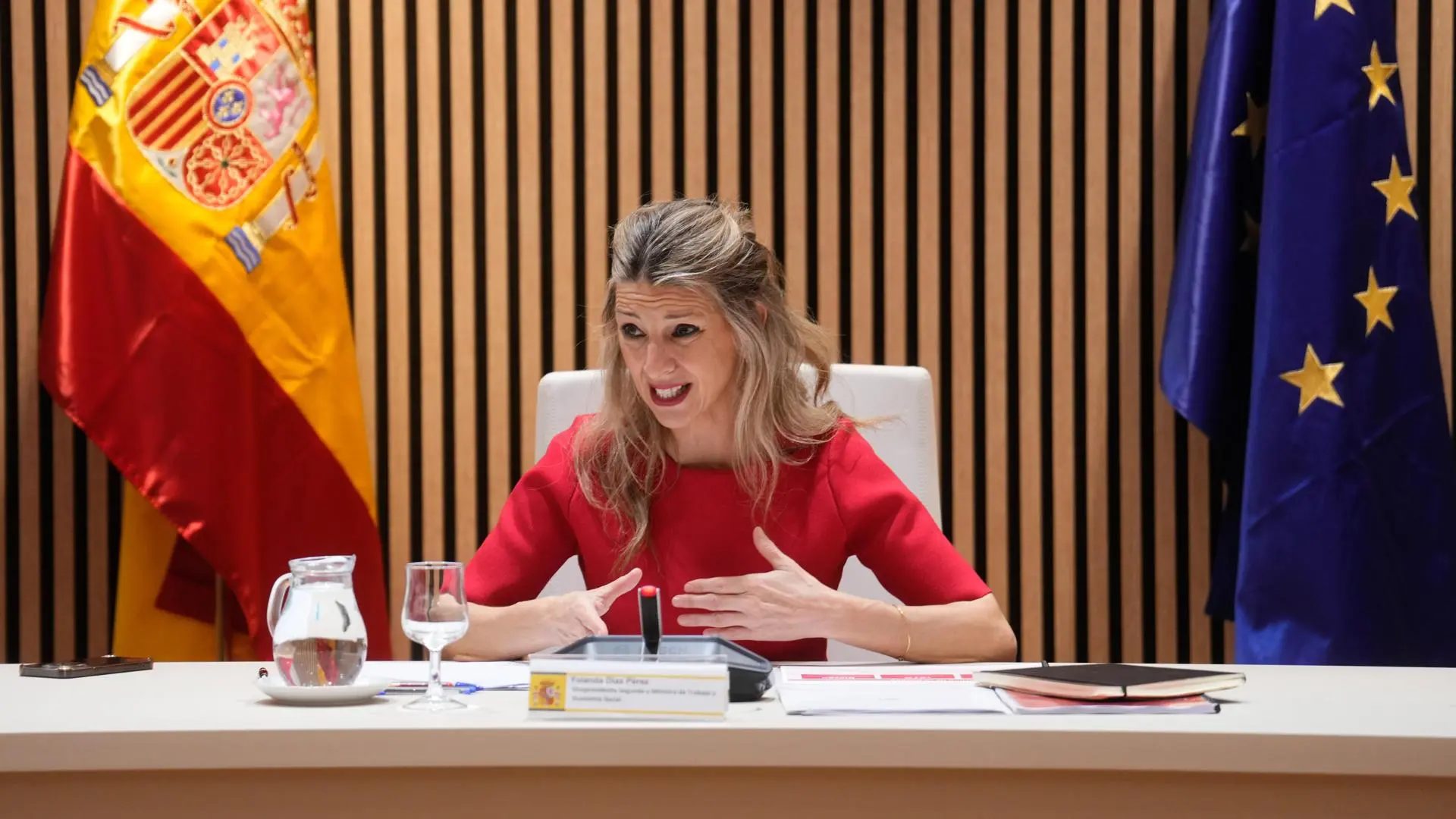 La vicepresidenta segunda del Gobierno y ministra de Trabajo, Yolanda Díaz.BORJA SÁNCHEZ-TRILLO / EFE