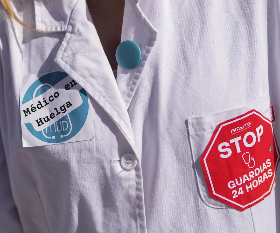 &nbsp;Concentración médicos en el Hospital Doce de Octubre.Borja Sánchez-Trillo