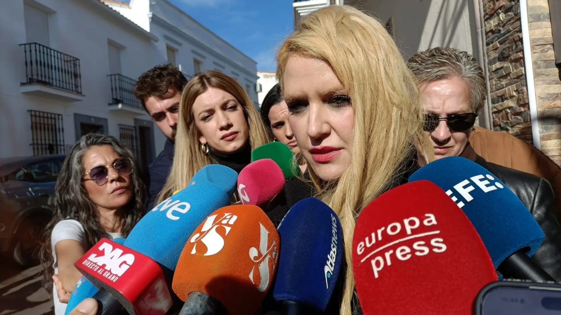 La abogada de la familia de Francisca Cadenas atiende a los medios de comunicación.EUROPA PRESS