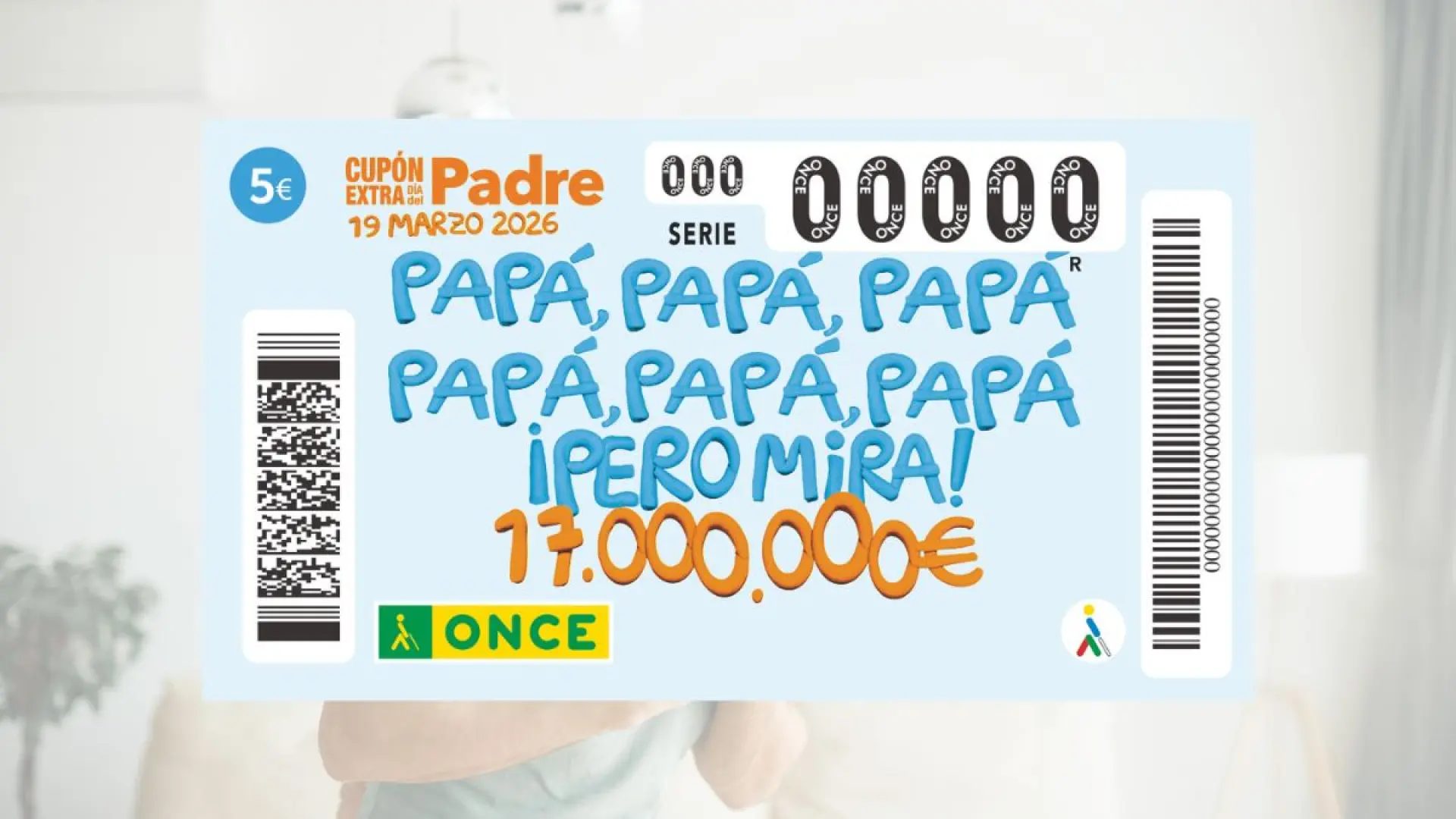 Sorteo Extra Día del Padre de la ONCEONCE