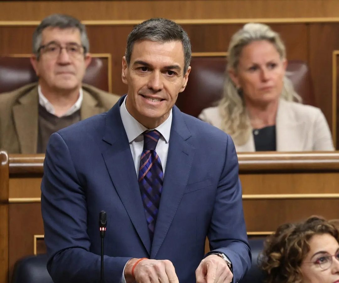 El presidente del Gobierno, Pedro Sánchez, en el Congreso.EUROPA PRESS