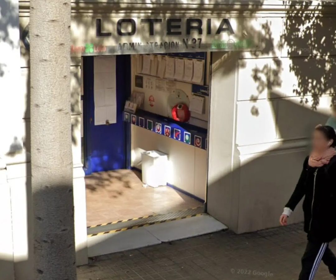 Administración de Loterías de Barcelona.GOOGLE STREET VIEW