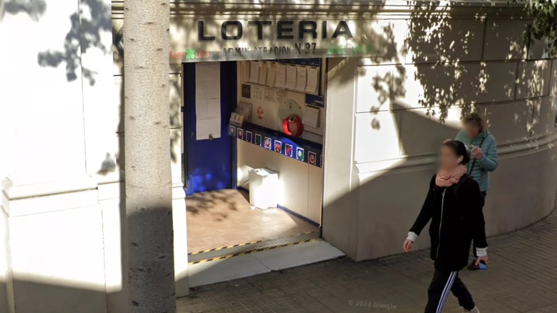 Administración de Loterías de Barcelona.GOOGLE STREET VIEW