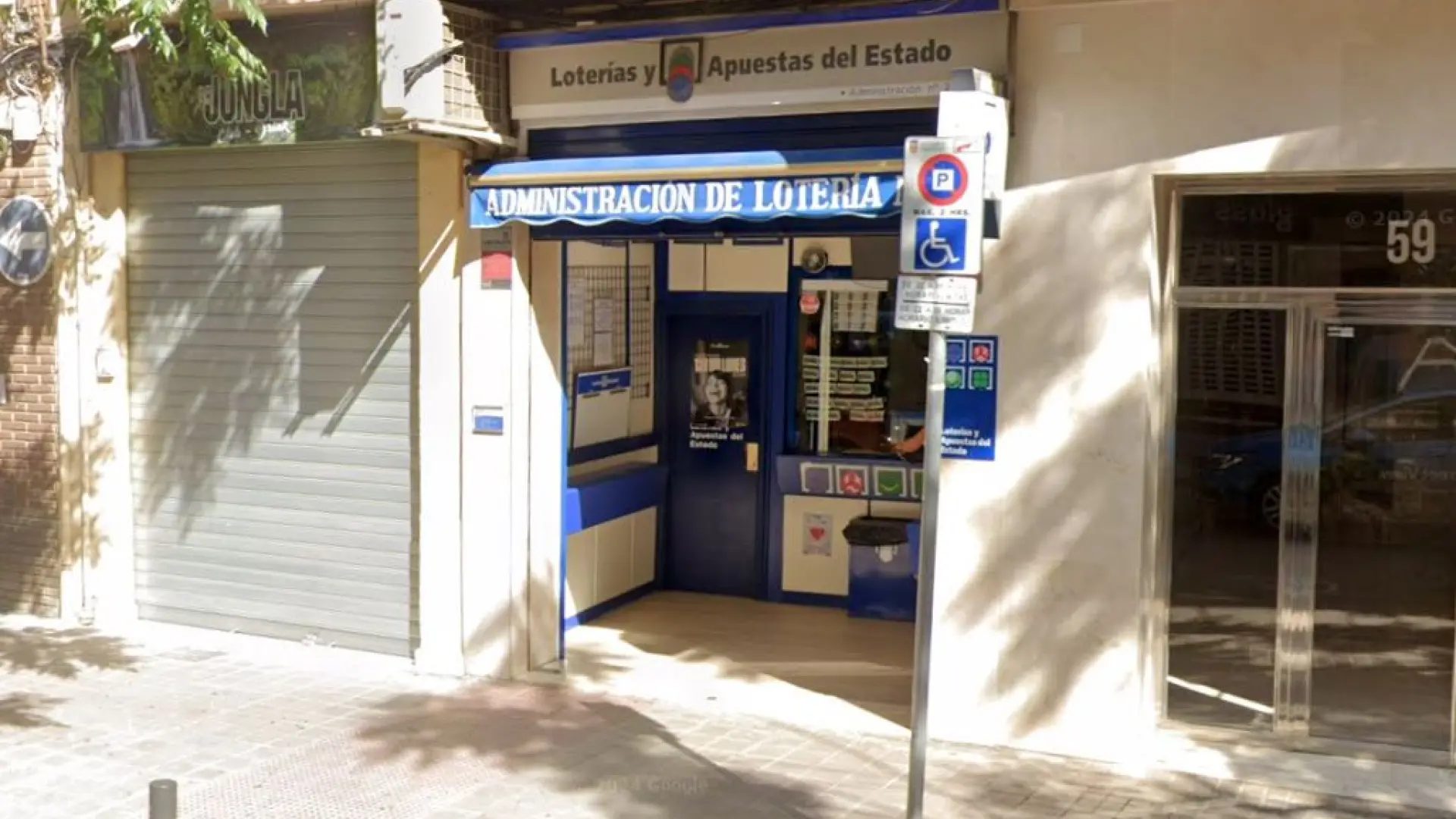 Administración de loterías 2 de Torrent, Valencia.GOOGLE STREET VIEW