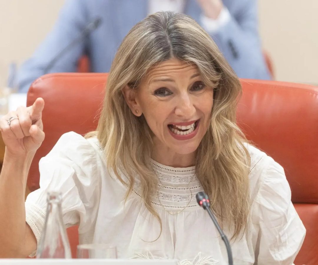 La vicepresidenta segunda y ministra de Trabajo, Yolanda Díaz.EP