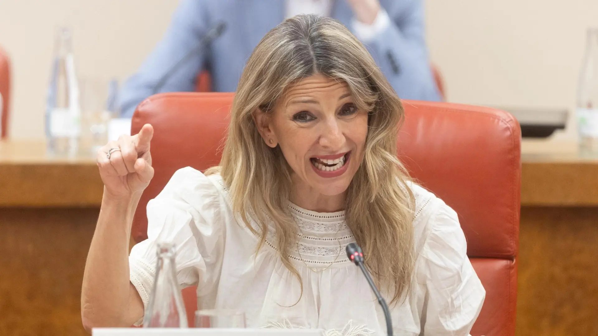 La vicepresidenta segunda y ministra de Trabajo, Yolanda Díaz.EP