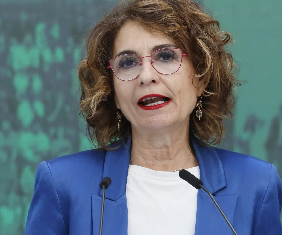 La vicepresidenta primera del Gobierno y ministra de Hacienda, María Jesús Montero,.EFE