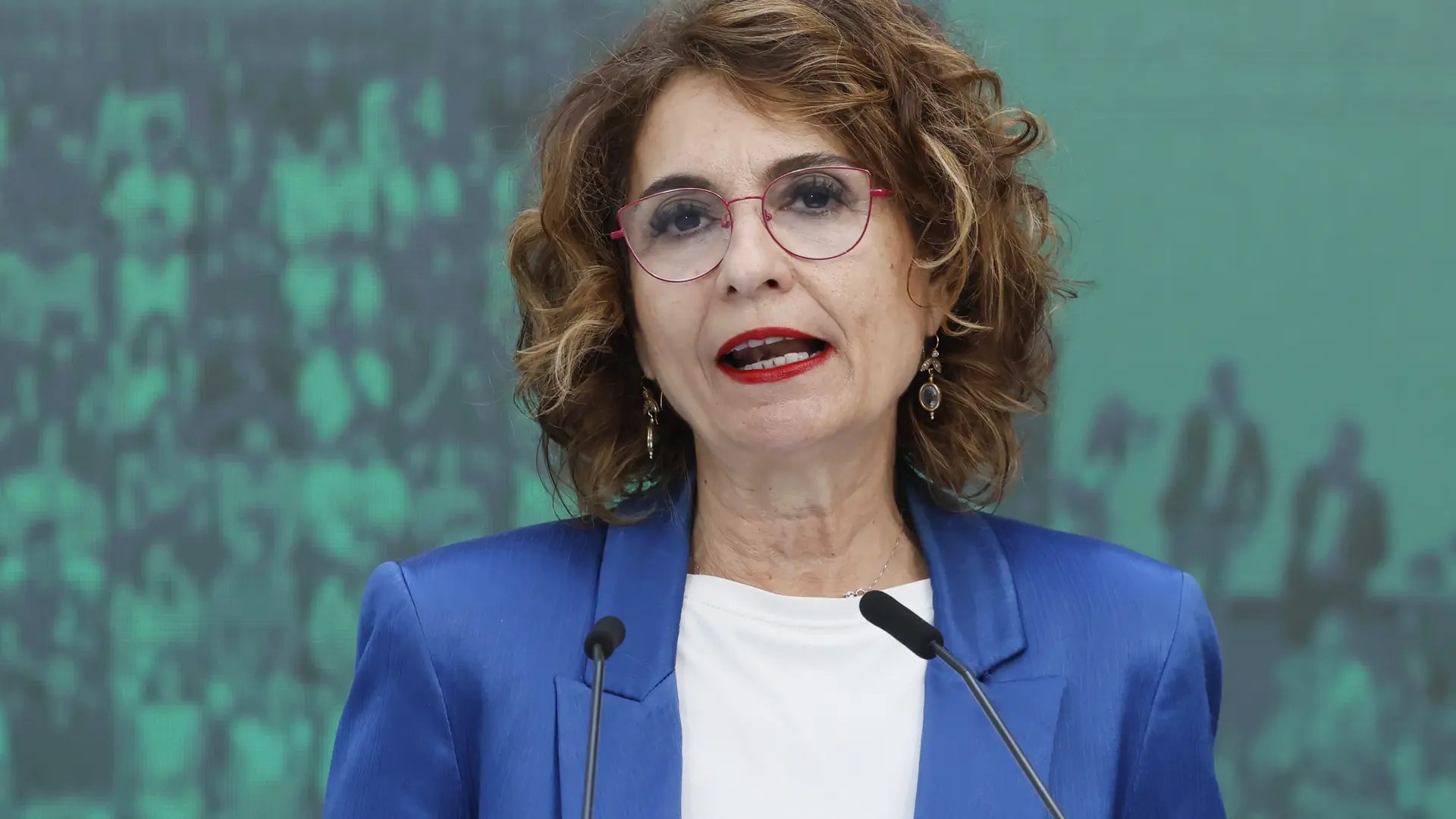 La vicepresidenta primera del Gobierno y ministra de Hacienda, María Jesús Montero,.EFE