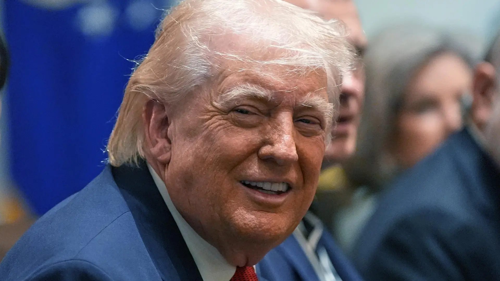 El presidente de EEUU, Donald Trump, este jueves en la Casa Blanca.Lapresse