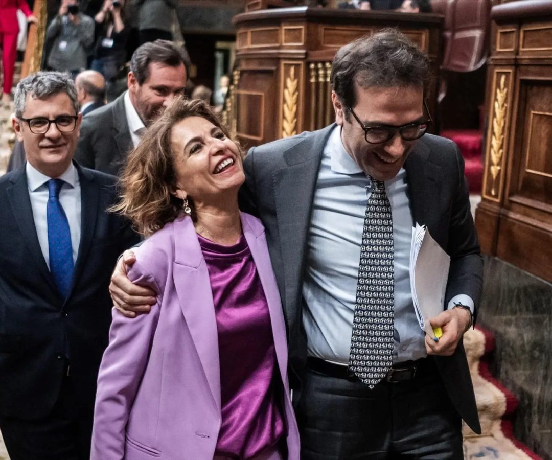 La vicepresidenta primera y ministra de Hacienda, María Jesús Montero, y el ministro de Economía, Comercio y Empresa, Carlos CuerpoEuropa Press