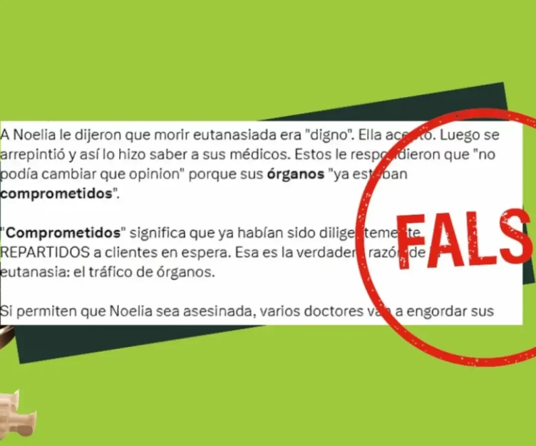 Un mensaje sobre la eutanasia de Noelia Castillo.Infoveritas