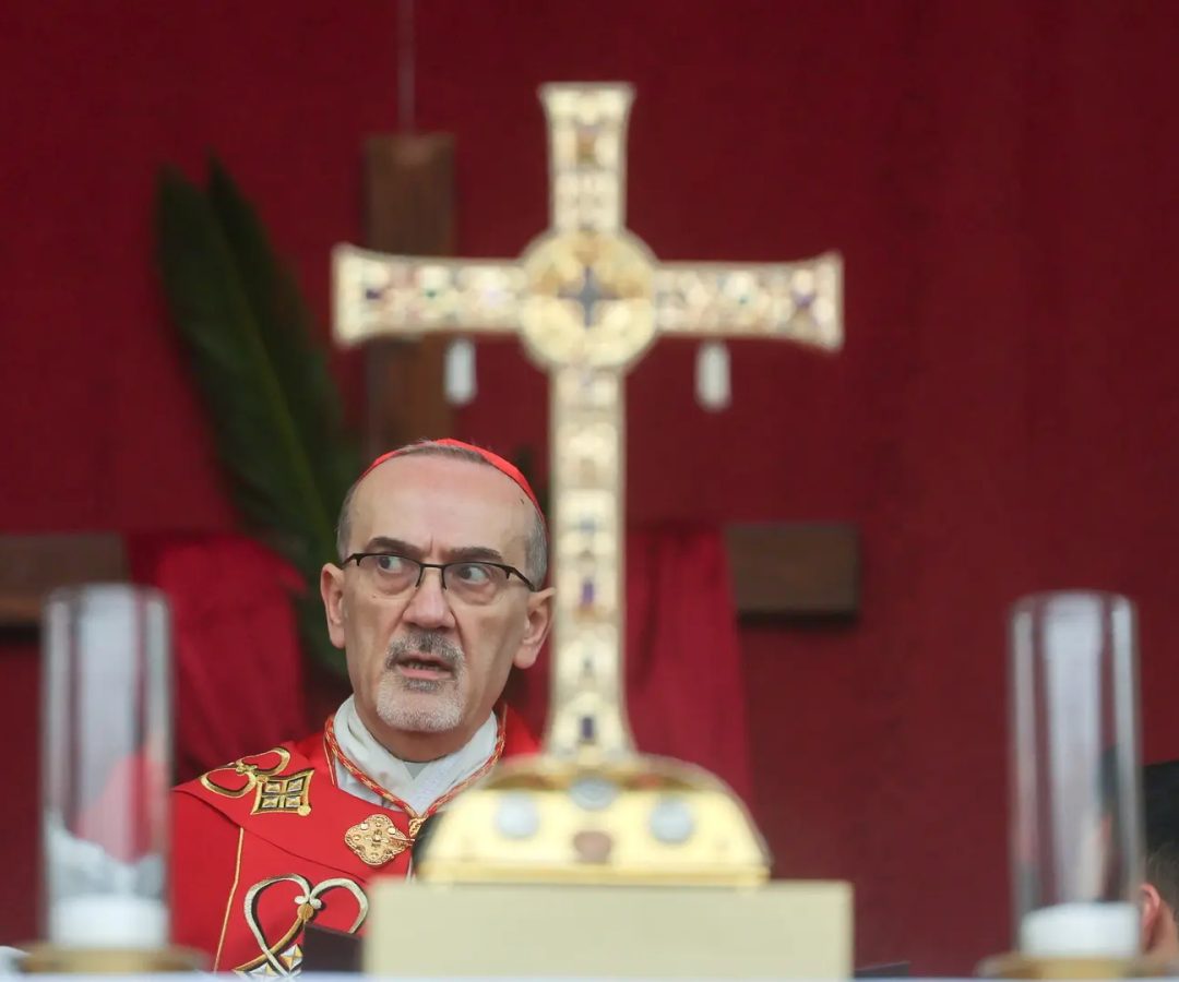 El cardenal Pierbattista Pizzaballa, en Jerusalén.Ammar Awad / POOL
