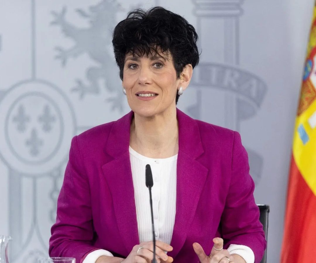La ministra de Inclusión, Seguridad Social y Migraciones, Elma Saiz, este martes.EP