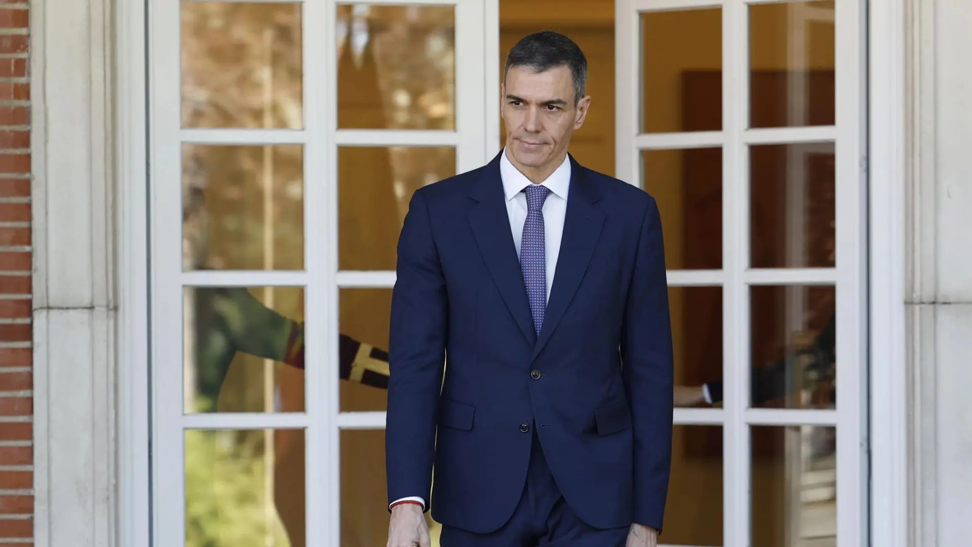 El presidente del Gobierno, Pedro Sánchez, en Moncloa, en una imagen de archivo.Chema Moya / EFE