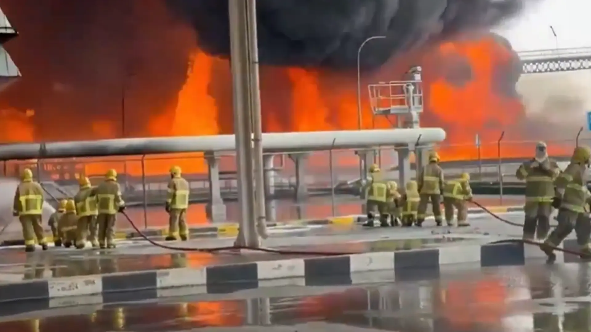 Incendio en el Aeropuerto de KuwaitRRSS