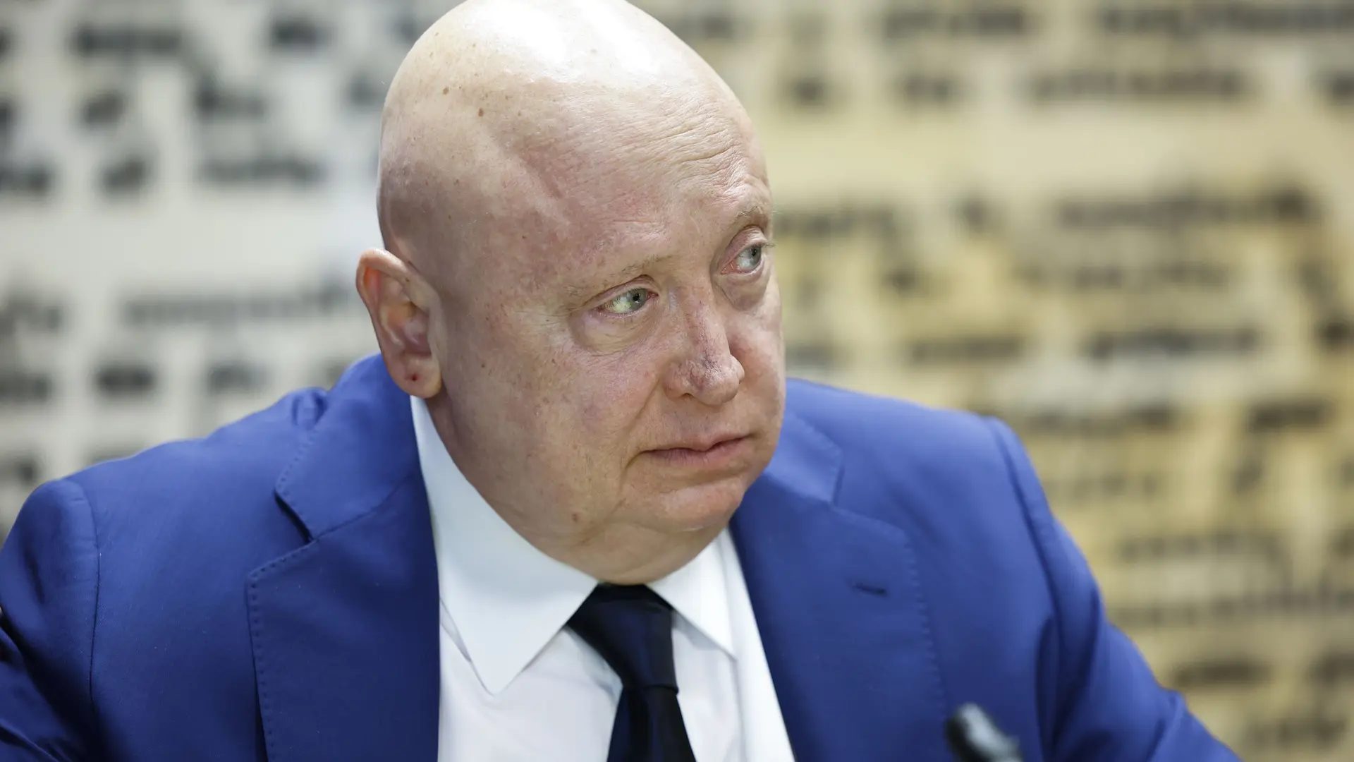 El presidente ejecutivo y fundador de Forestalia, Fernando Samper, durante su comparecencia este lunes ante la comisión de investigación del Senado&nbsp;EFE