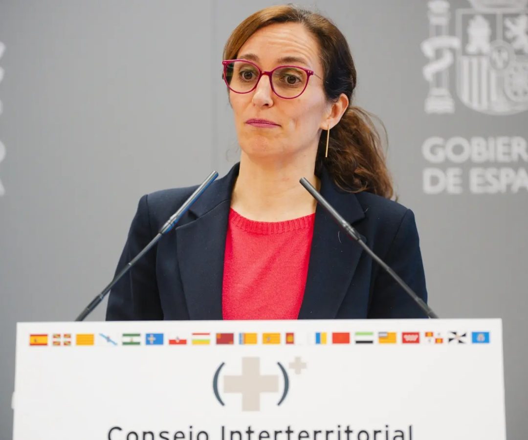 La ministra de Sanidad, Mónica García, tras el pleno del Consejo Interterritorial del Sistema Nacional de Salud (CISNS), en el Ministerio de Sanidad, a 27 de marzo de 2026.Mateo Lanzuela / Europa Press