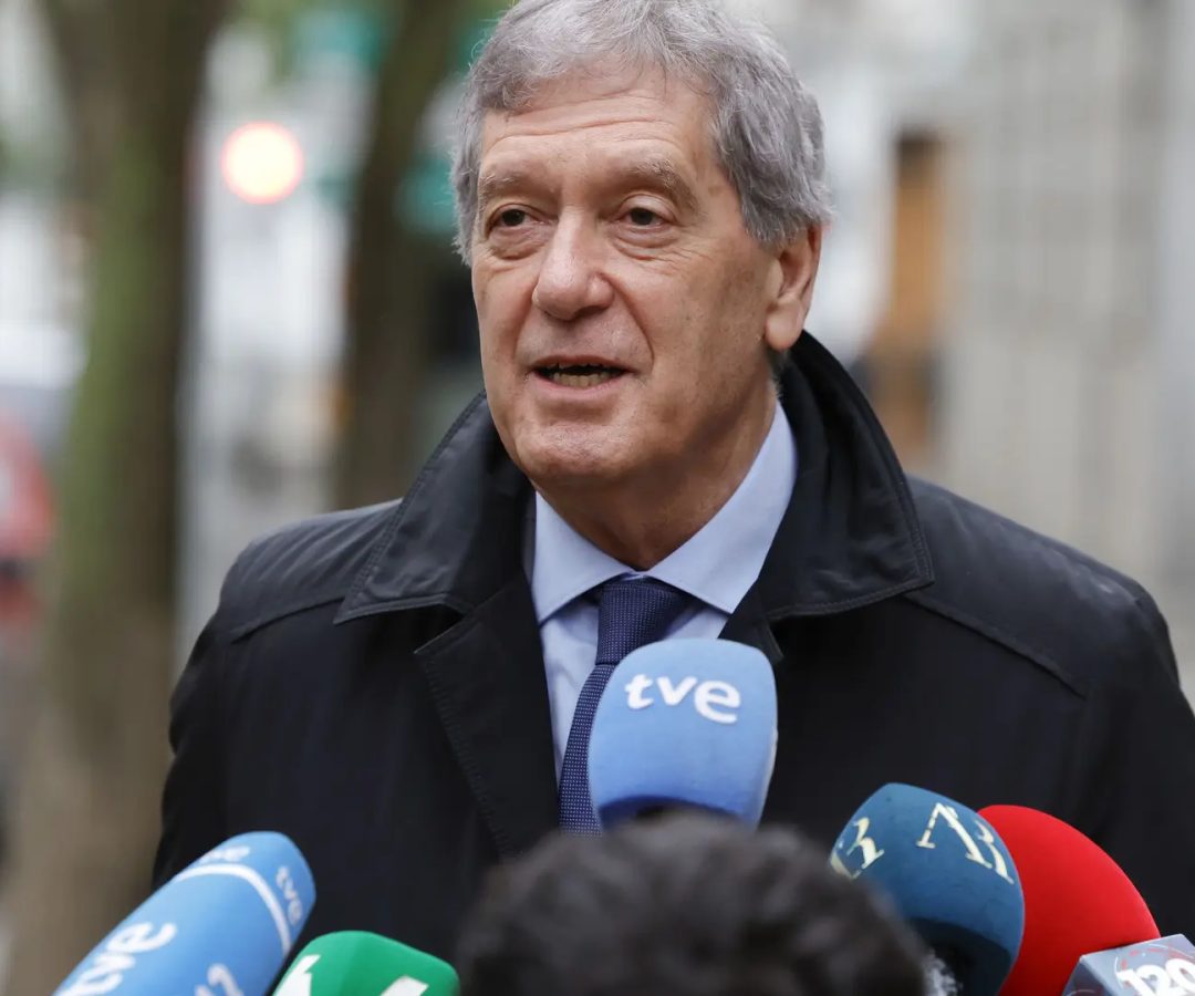 Marino Turiel, abogado de el exministro José Luis Ábalos, a su llegada al Supremo.EFE
