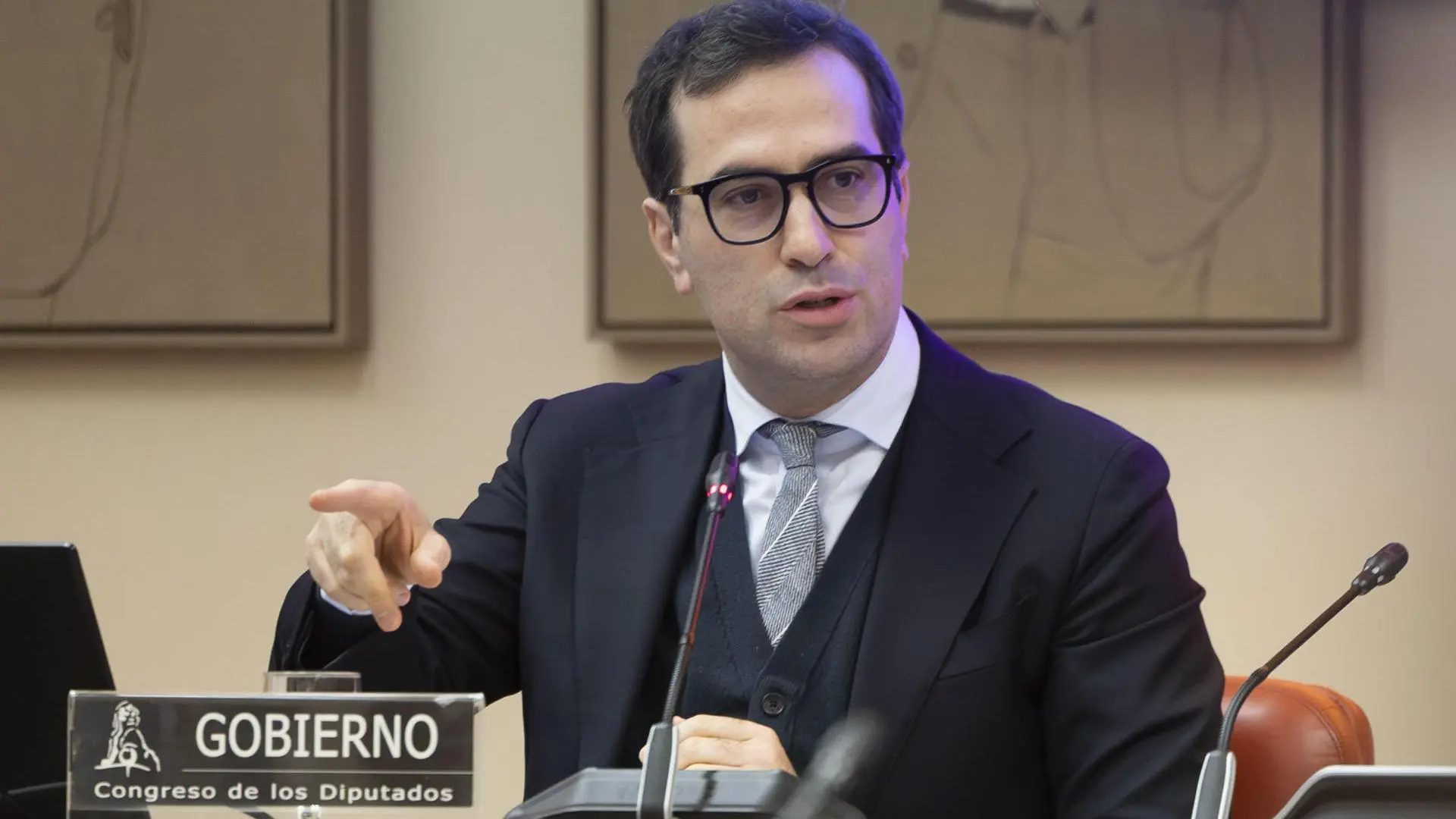 El vicepresidente primero y Ministro de Economía, Comercio y Empresa, Carlos CuerpoEFE