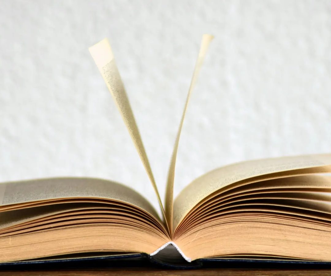Un libro abierto con varias hojas desplegadas en el aire.Pixabay | Pexels