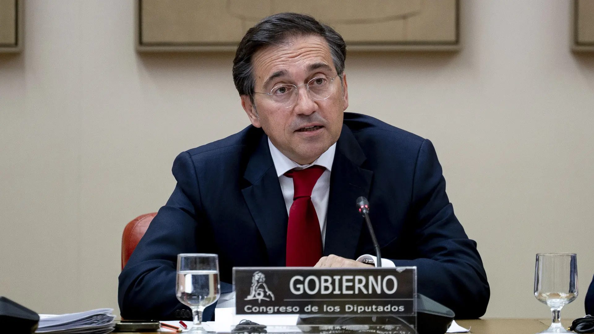 El ministro de Asuntos Exteriores, José Manuel Albares, en una imagen de archivo.Daniel Gonzalez