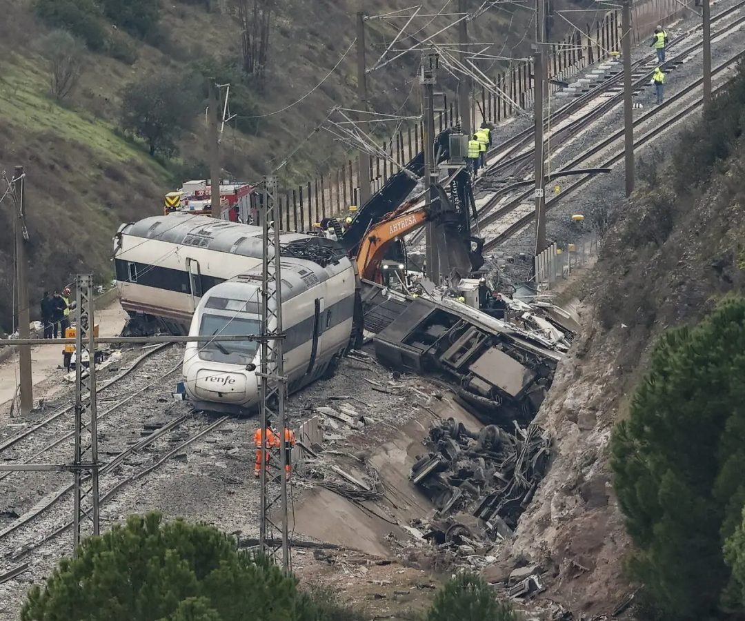 Accidente ferroviario en Adamuz&nbsp;AGENCIAS