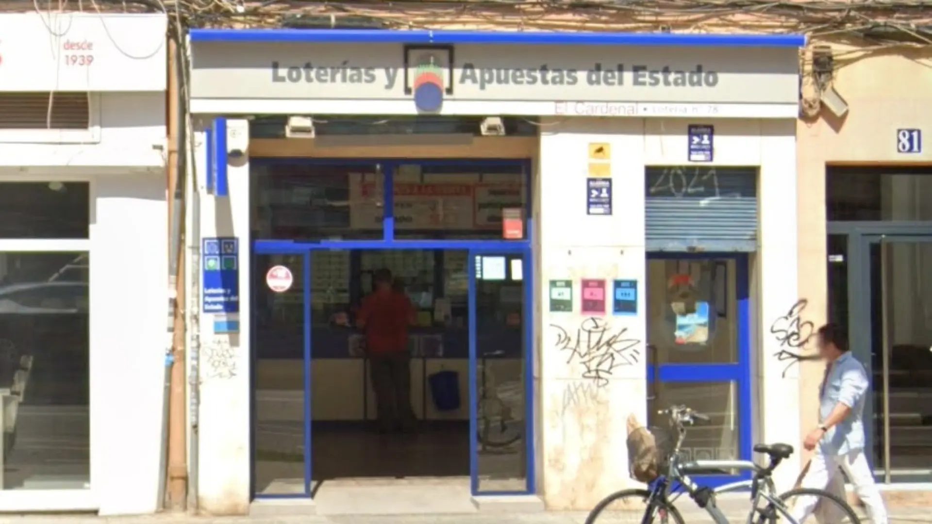 Administración de Loterías de Valencia.GOOGLE STREET VIEW