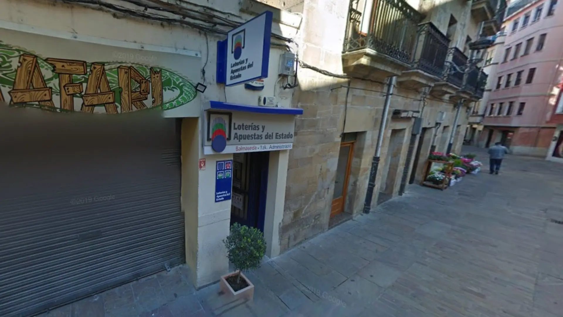 Administración de Loterías de Balmaseda.GOOGLE STREET VIEW