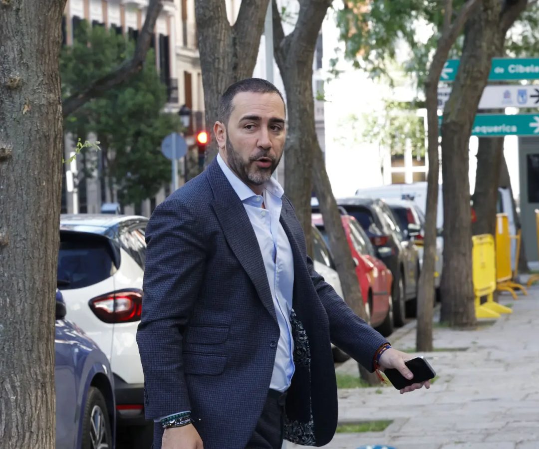 El comisionista Víctor de Aldama a su llegada al Tribunal Supremo el pasado día 13.ZIPI / EFE